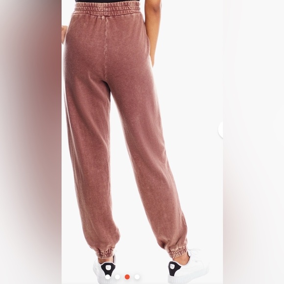 Forever 21 Burnout Joggers – Brick Red, Size XS - Picture 2 of 4